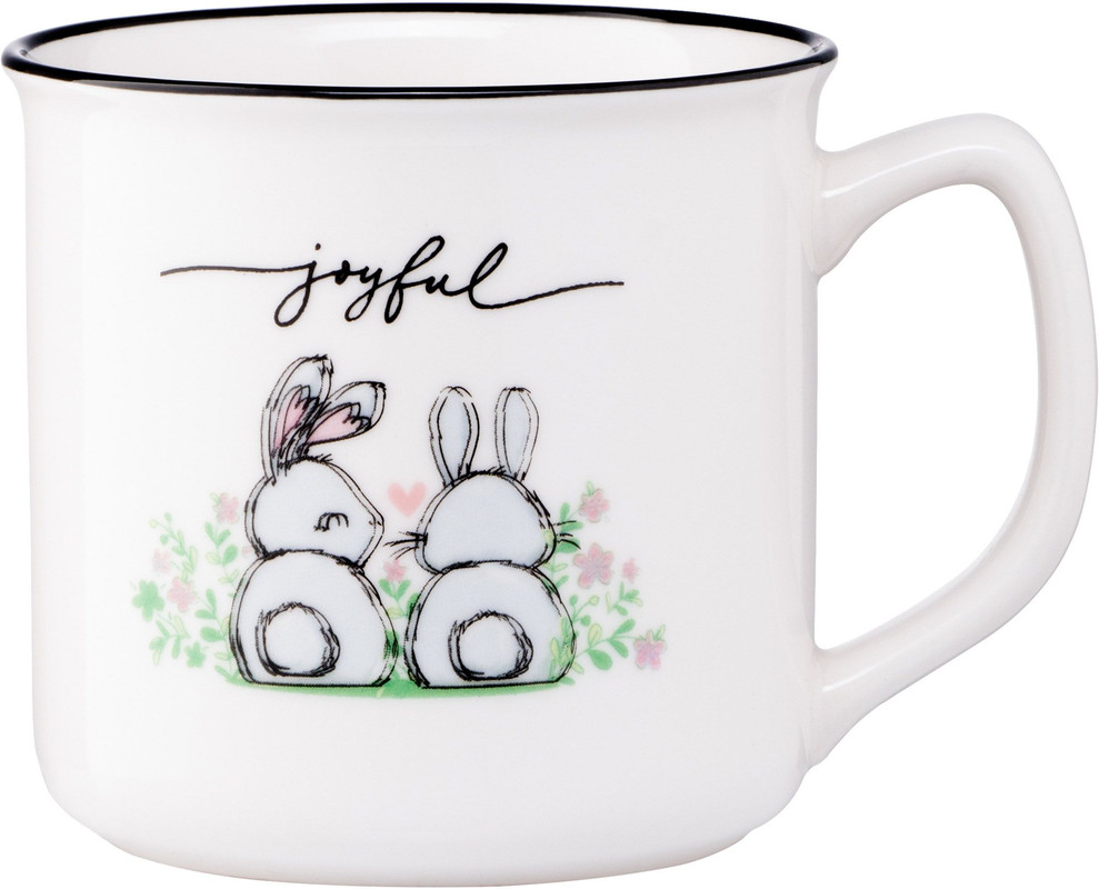 Чашка ARDESTO Joyful 320 мл Біла (AR3461)